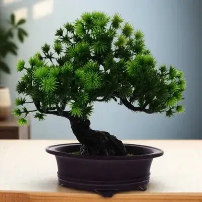 

Artificial Pine Potted Plant Simulation Welcome Pine Home Office Table Decoration Stylish Personality Exquisite Workmanship