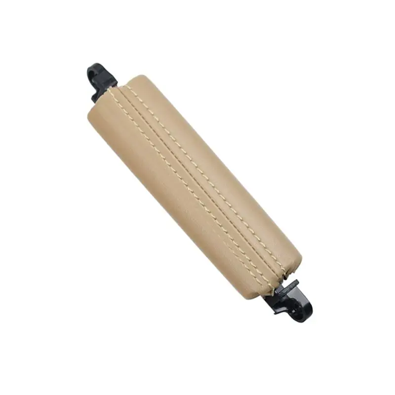 Car Interior Door Pull Handle Trim 7L6867161 For VW Touareg 2003-2010 Side Door Handle Inner PU Leather LHD RHD-A54R
