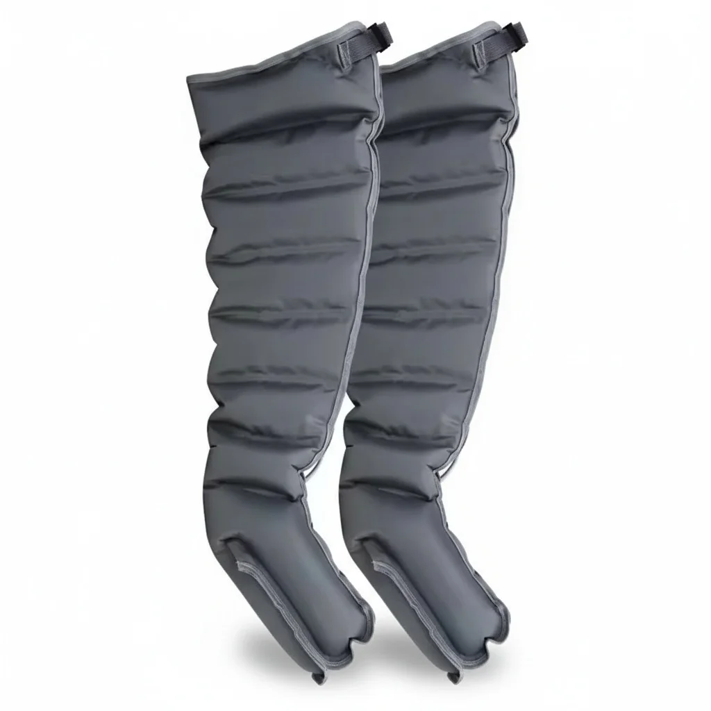 

Air Compression Boots, TPU Nylon Material, 21 x 13 x 8.6 cm, Leg Massager, Air Pressure Massager for Sport Recovery Circulation