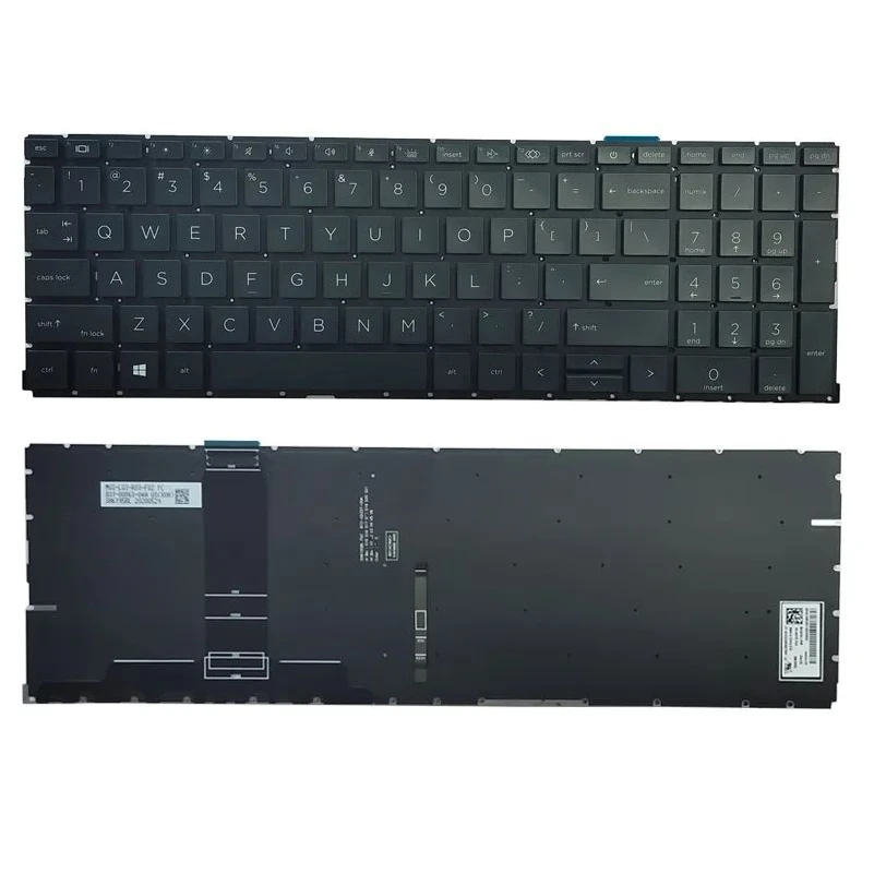 

XIN-Russian-US Backlight Laptop Keyboard For HP ZBook Power G7 G8 Mobile Workstation HSN-Q26C HSN-Q27C HSN-Q31C with Backlit