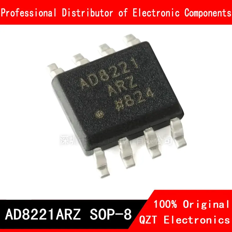 10pcs/lot AD8221ARZ SOP AD8221 AD8221A AD8221AR SOP-8 new original In Stock