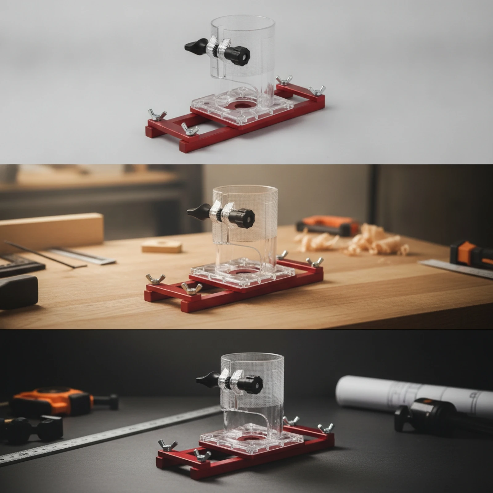 Freze Kılavuz Aparatı Şeffaf K - Woodworking Router incelemesi ve fiyatı