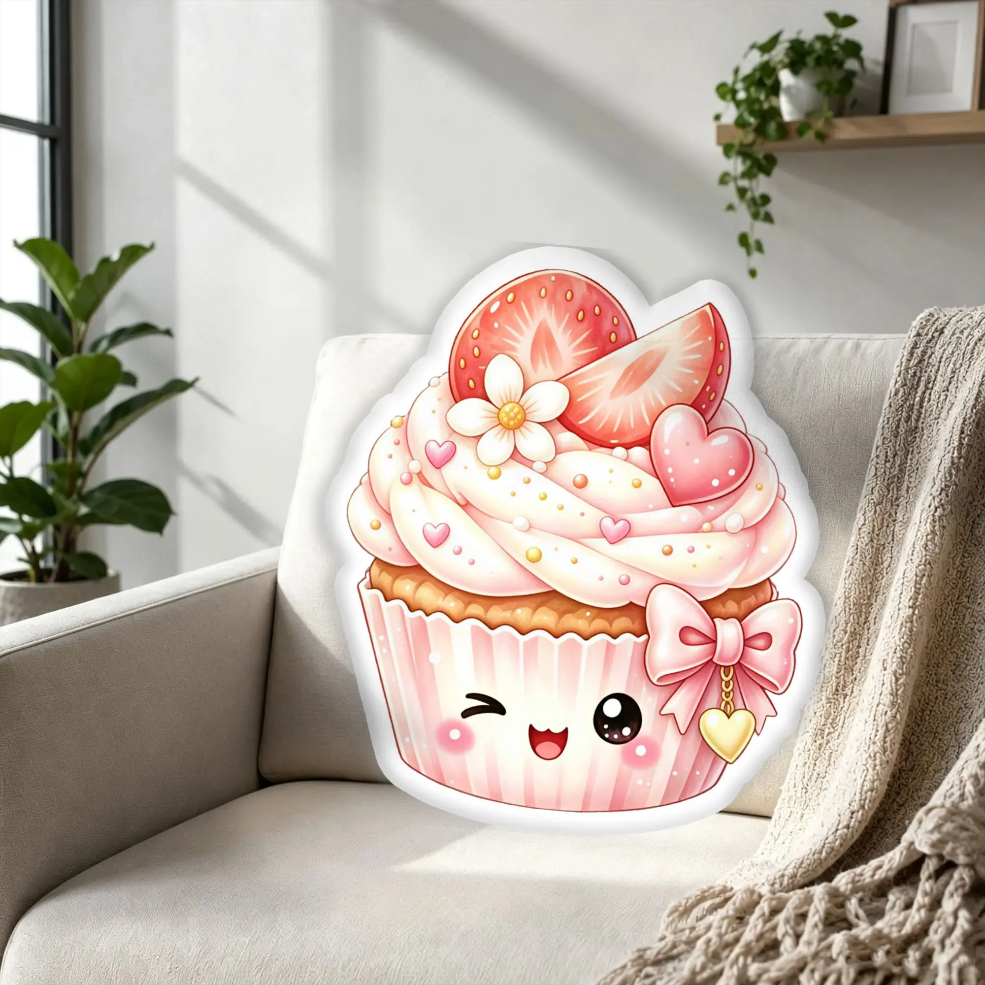 Custom Colorful Fantasy Cake Pillow Pretty Fantasy Funny Soft Cushion DIY Throw Pillows For Bed