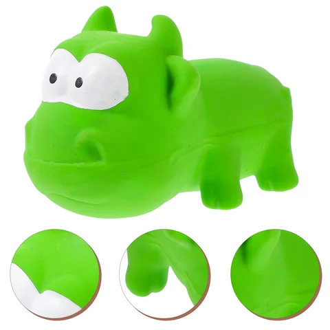 Писклявая корова игрушка для собак