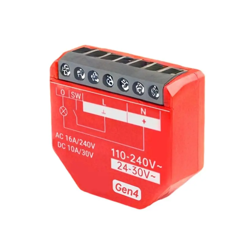 

AA08-Smart Switch 1PM Gen4 Zigbee Dispositivos Matter IOT Wi-Fi с мониторингом мощности для Alexa для Homekit Google Home Goodle