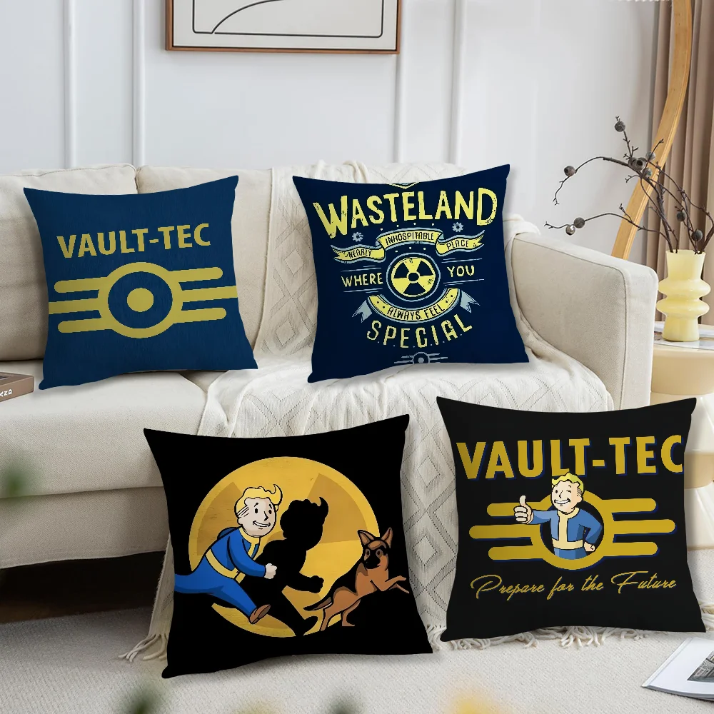 Comfortable Game soft Pillow Case for Sofa Living Room Home office F-Fallout Decor S-Shelter and Protective Covers