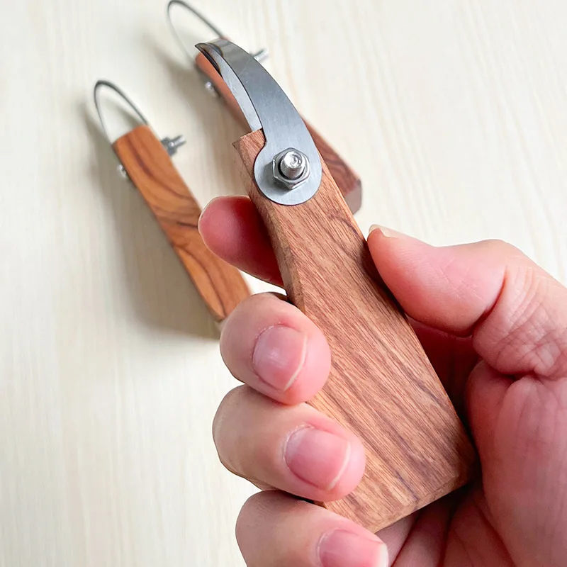 Single-headed Circular Trimming Engraving Knife New Pottery Tool Clay Sculpture Scraping Texture Carving Tool