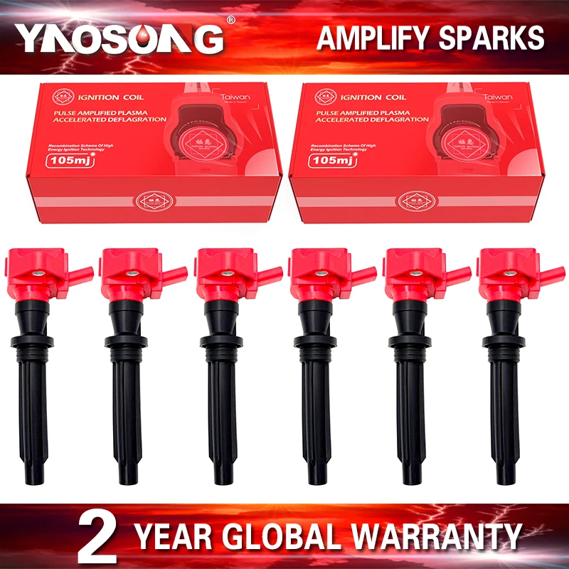 

Ignition Coil for 2014-2016 LR4 2014-2019 Range Rover Sport 2018-2020 Range Rover Velar 3.0L for UF730 GN10725 5C1906 LR035548
