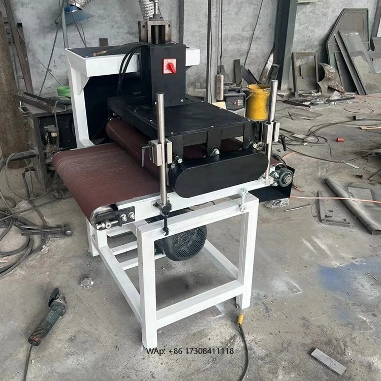 300 400 650mm Automatic Feed Woodworking Grinder Twin Roller Sand Grinding Wood Belt Polisher
