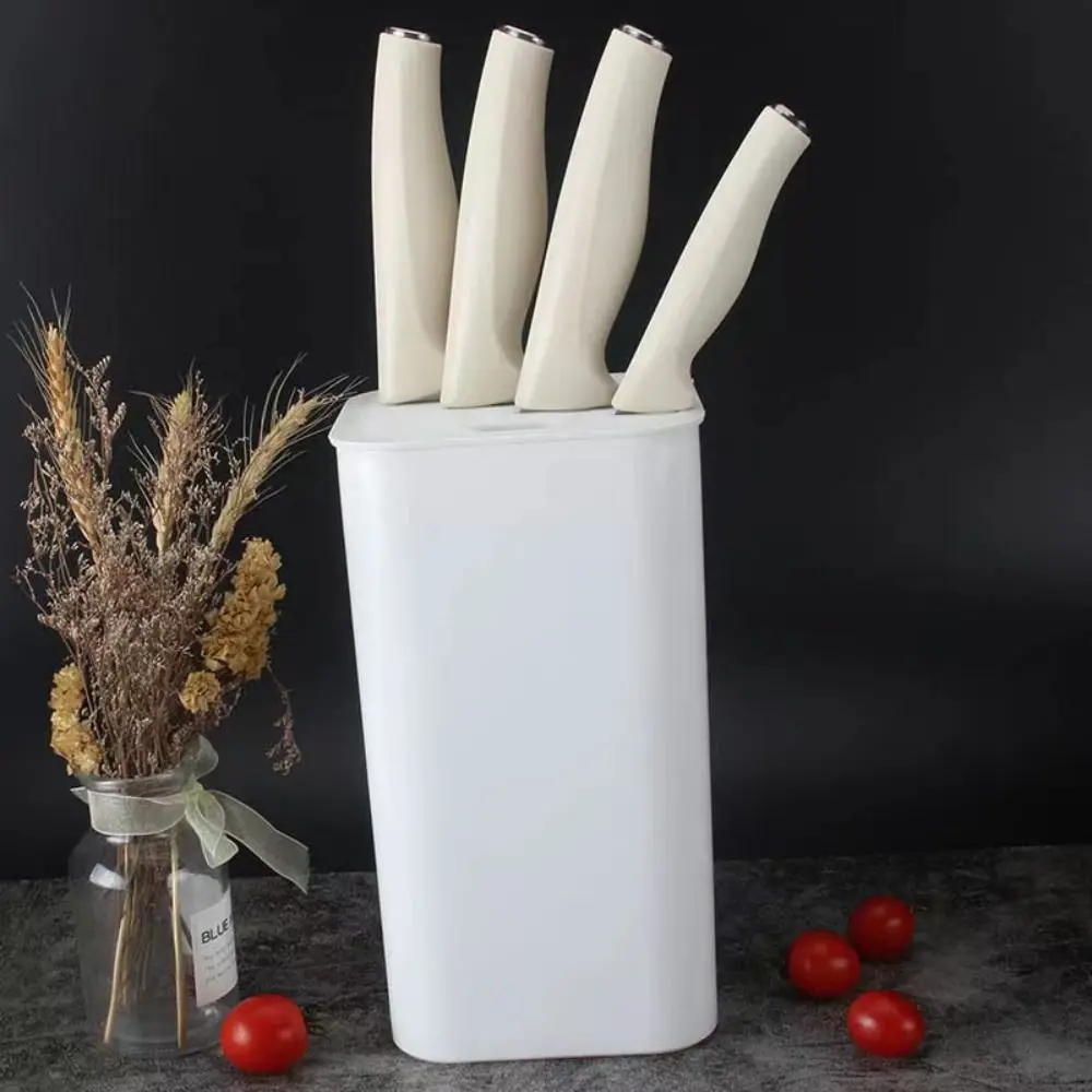 

Inserted Design Cutter Holder Detachable Multifunctional Cutter Block Square Space Saving Cutter Storage Rack Drain Rack