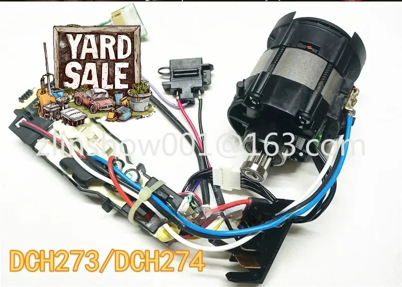 DCH273 DCH274/DCH253 Hammer Switch Control Board Motor Drill Rotor Piston Spindle Accessories