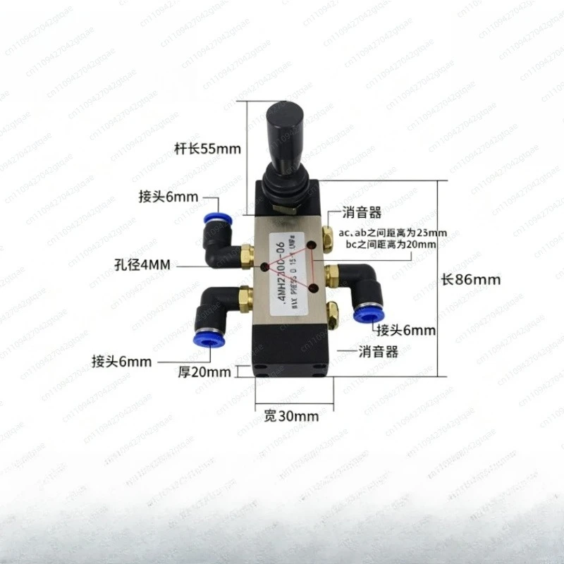 Tire Changer Auxiliary Arm Lift Valve, 1PC Automatic Return Hand Pneumatic Switch Replacement For Tire Changer Garage Repair