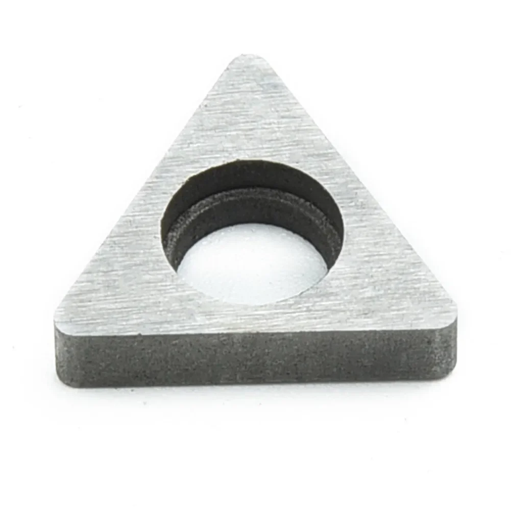 Set Shims Carbide 60Deg Triangle For TNMG1604 Insert Turning Tool Holder 10Pcs MT1603 Part Replaces Useful Sale