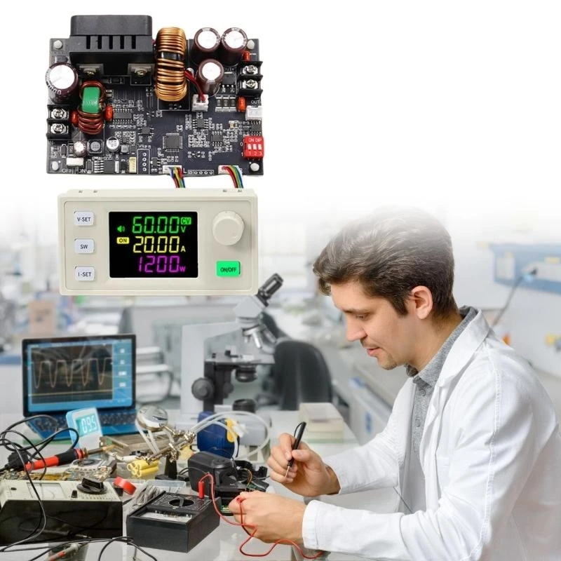462D XY6020LV Adjustable Stabilized Power Supply Constant Current Maintenance 20A/1200W Reduction Module
