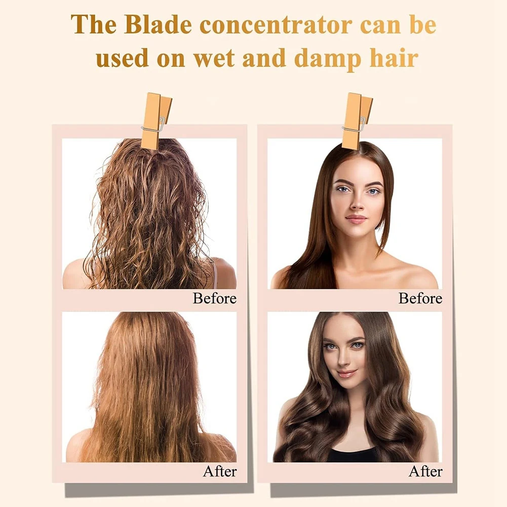 

B43C For Dyson Airwrap HS01 HS05 HS08 Pre-Styling Dryer Brush Wide-Tooth Comb And Blade Concentrator Attachment