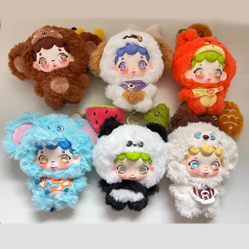 

Wonderfullruri Animal Stealth Op Vinyl Plush Blind Box Trendy Toys Backpack Decor Pendant Mysterious Box Surprise Collect Gift