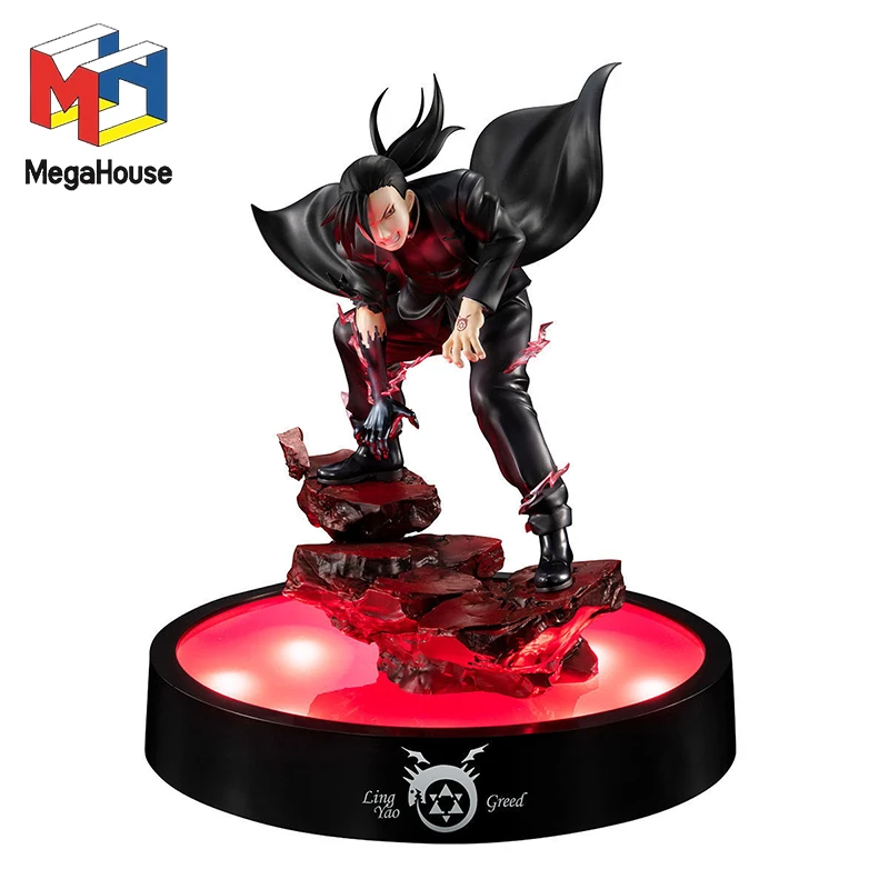 

Original Mega House Lin Yao Fullmetal Alchemist Anime Action Figure Figurine Collectible Model Statuette Ornament Toys Doll Gift
