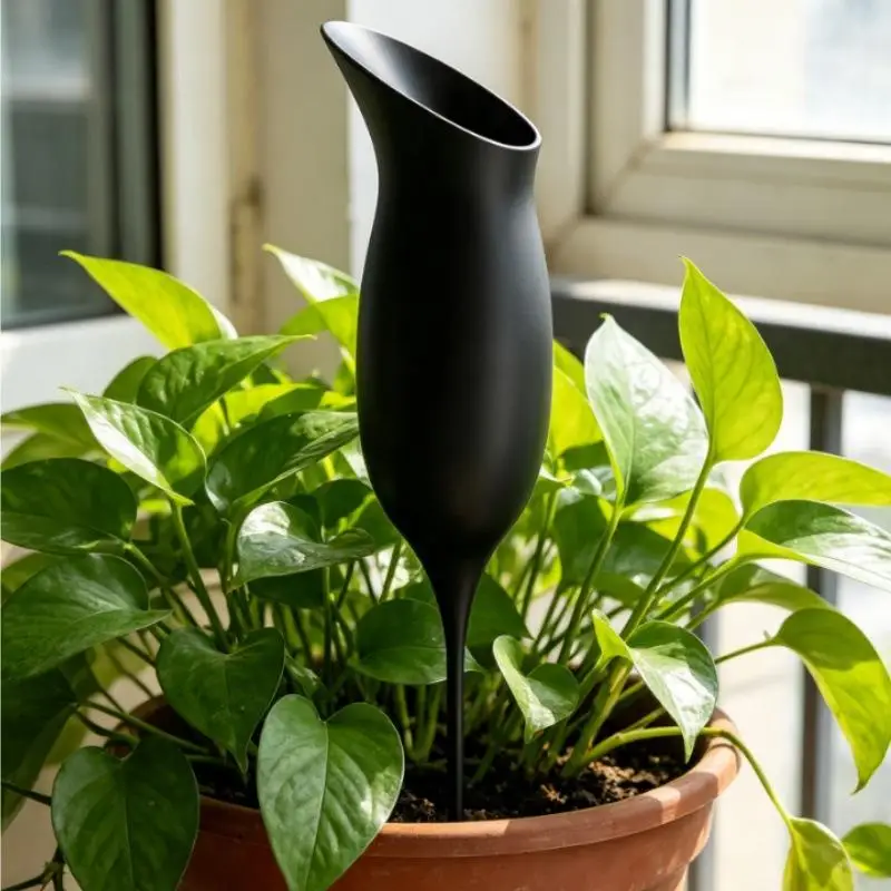 Wine Glass-Shaped Self-Watering Device For Promoting Root Absorption Indoor Potted Plants Automatically Watering Tools