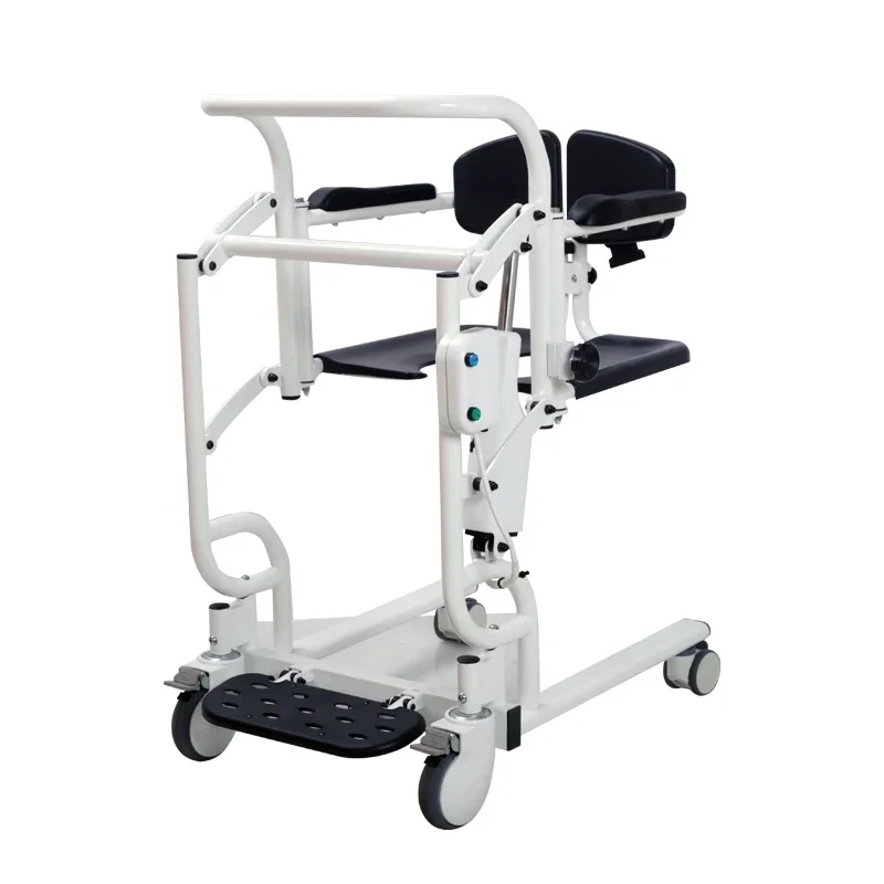 medical electric wheelchair toilet move chairs nursing Patient Transport Seat lift commode chair for elderly