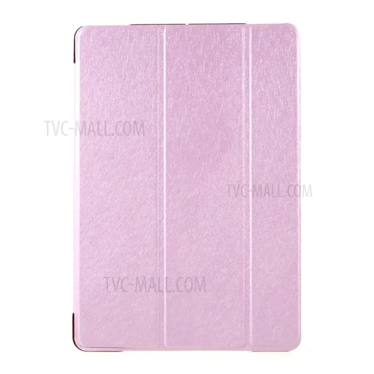 

Slim Case for iPad 10.2 (2021)/(2020)/(2019) PU Leather Shockproof Tablet Cover Tri-fold Stand Protector with Silk Texture Auto