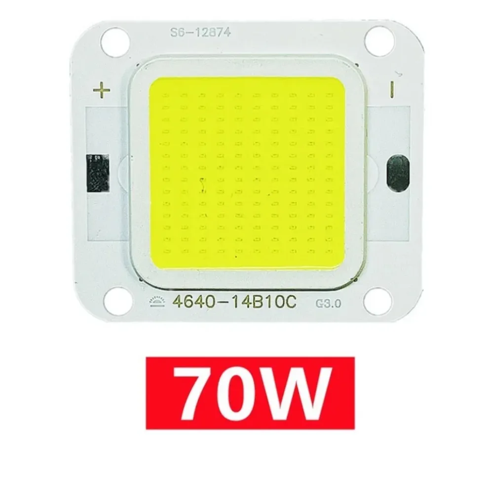 LED COB Chip 10W 20W 40W Super Power 50W 60W 70W For DIY Spotlight Floodlight Bulbs Diode LED Ceiling Light Lamp Source