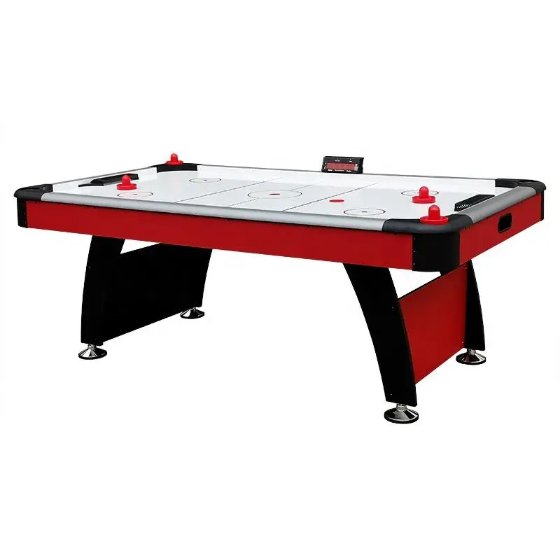 New Design MDF 7FT Electric Air Hockey Power Hockey Table for sale