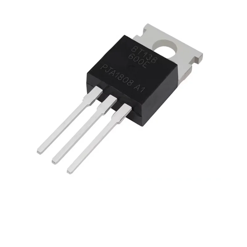 10 pz Brand new genuine BT138-600E TO-220 transistor a foro passante, tiristore bidirezionale a tre terminali 12A 600 V