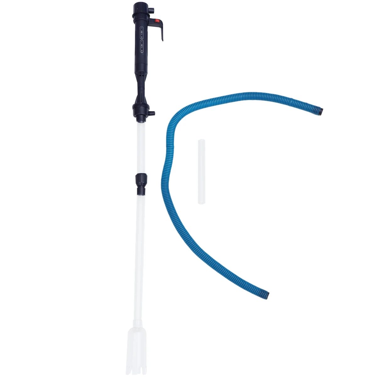 

Electric Aquarium Gravel Cleaner Water Siphon Tool Fish Tank Vacuum 3In1 Telescopic Algae Dirt Removal Dark Blue Siphon Filter