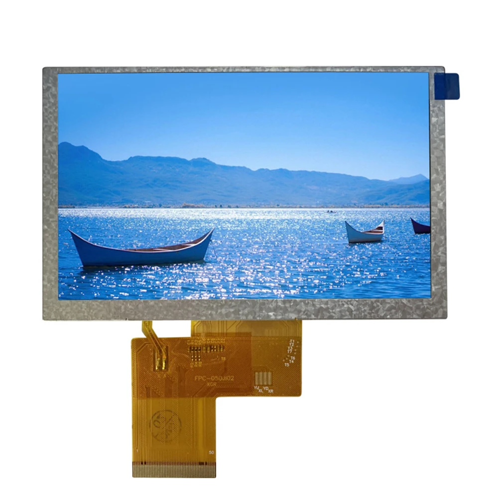 7 Inch 800x480 Resolution HD 50 Pins 60Hz IPS LCD Display Screen Portable LCD Display Module