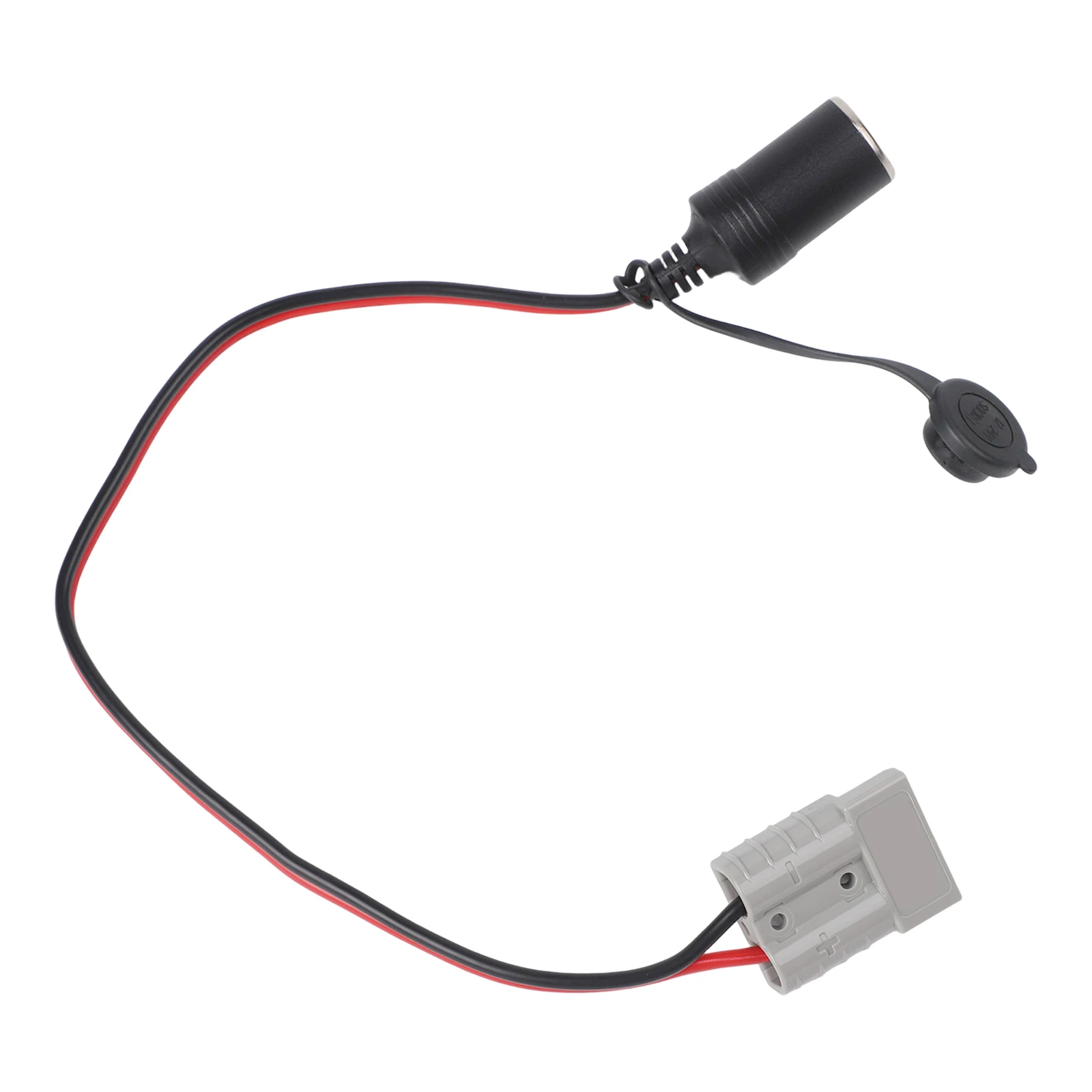 50 Amp For Plug To 16A Female Cigarette Socket Adaptor 300mm 12/24v 12AWG For Refrigerator Electrical Equipment