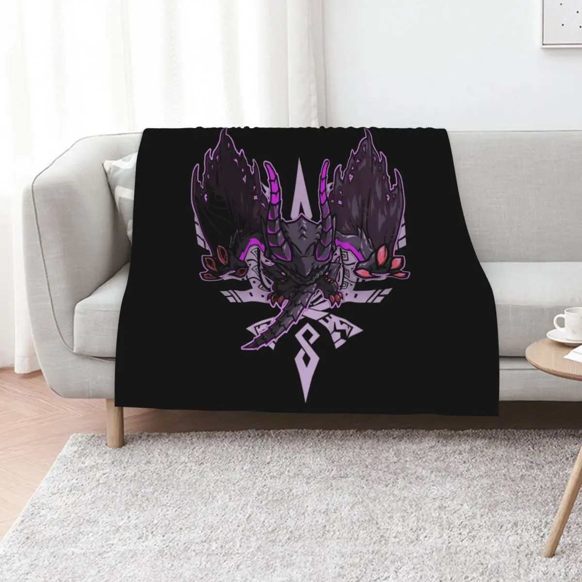 

Gore Magala Monster Hunter Throw Blanket Hairy bed plaid Baby Sleeping Bag Blankets