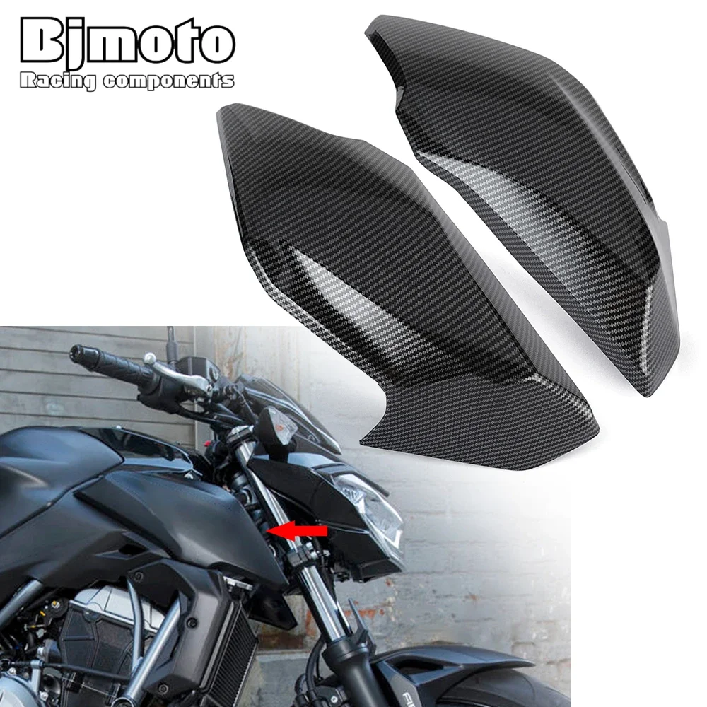 

Z 650 Motorcycle Front Tank Gas Side Cover Fairing Pannel For KAWASAKI Z650 2017 2018 2019