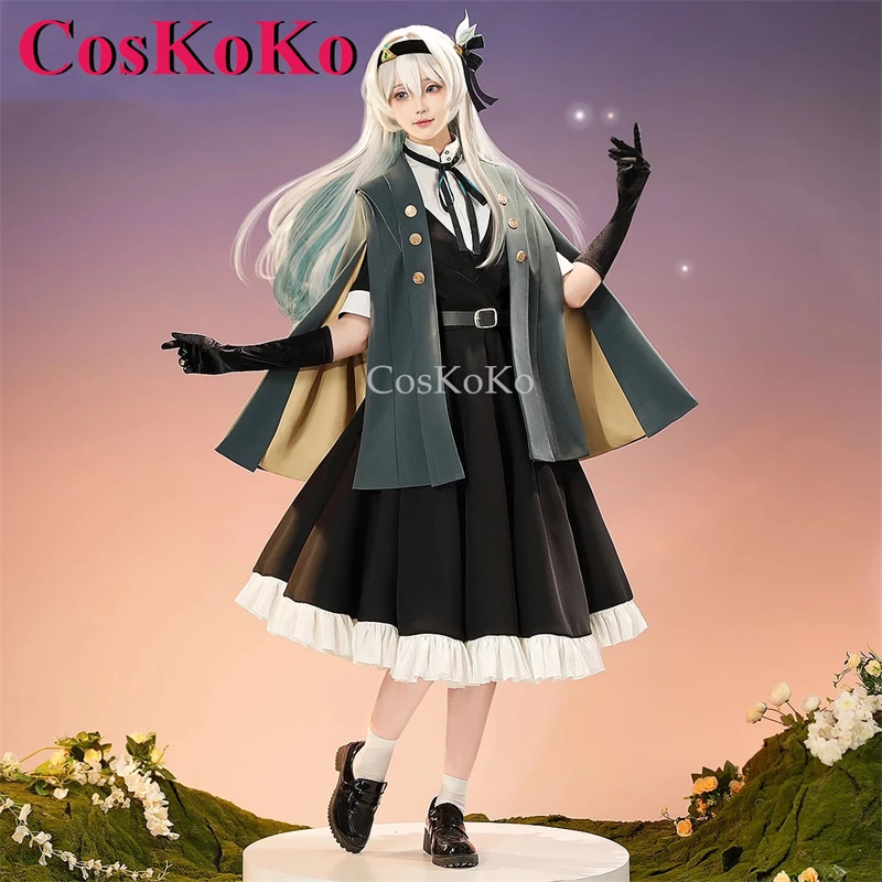 CosKoKo Firefly Cosplay Game Honkai: Star Rail Costume Midsummer Firefly Appointment Dress Halloween Party Role Play Clothing