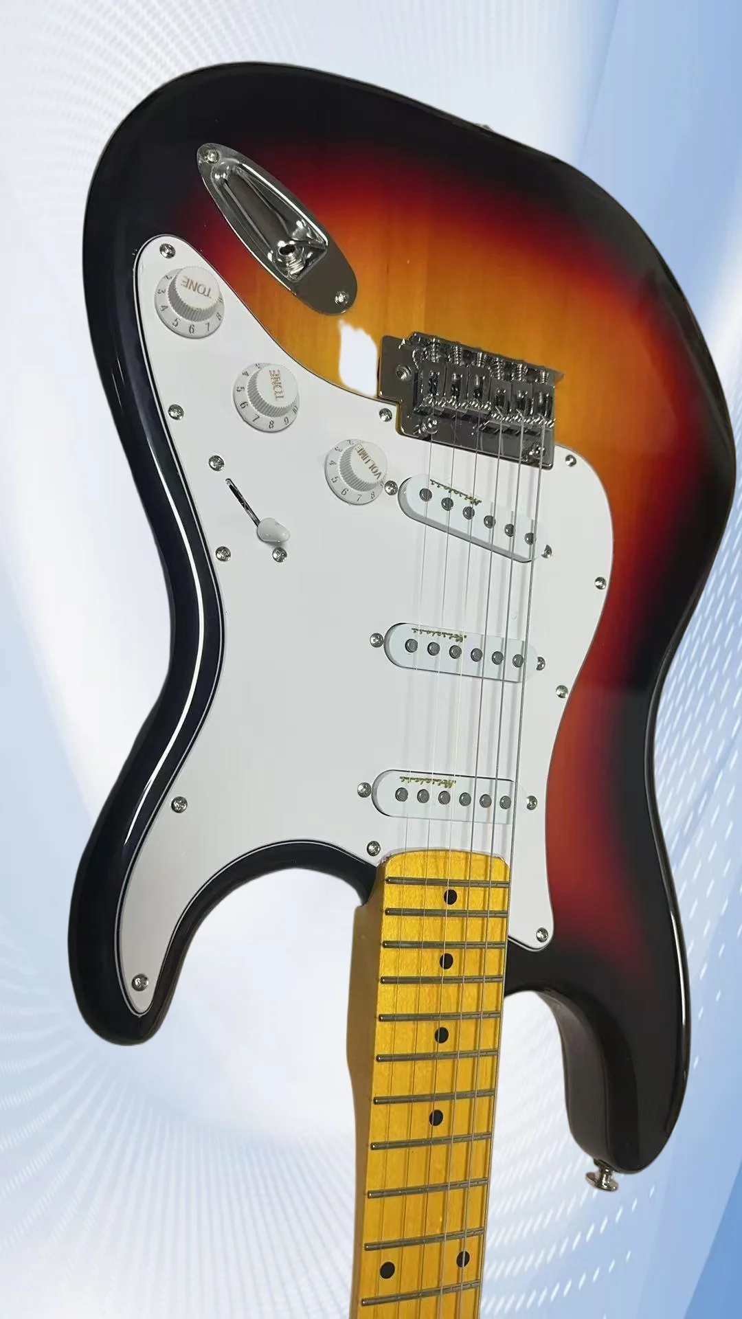 Maple Fingerboard Ultraburst Guitar 2025