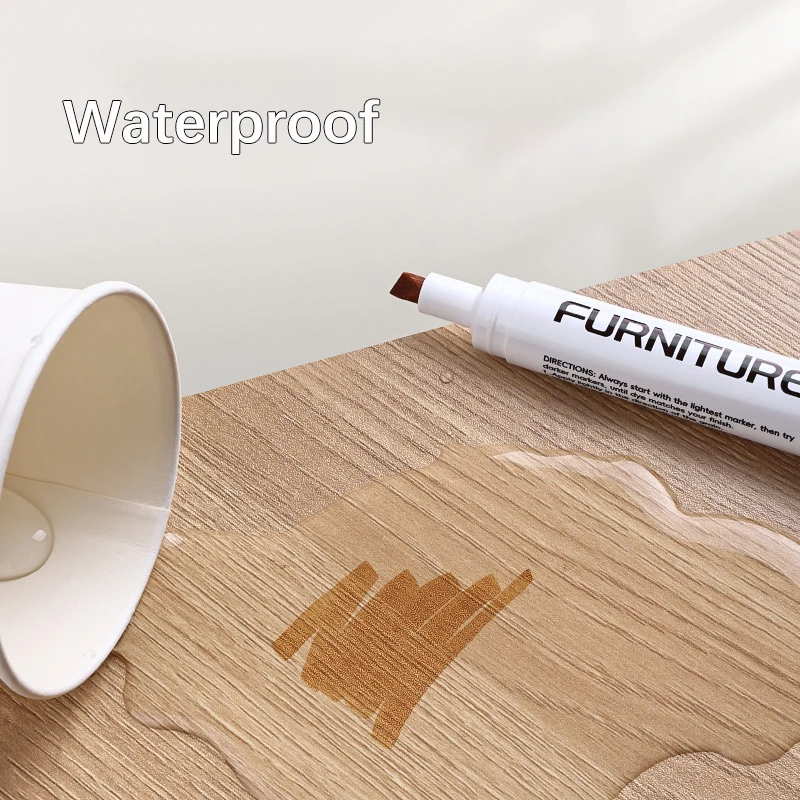 Creative Furniture Repair Pens Multicolour Wood Scratch Paint Peeling Restoration Kit Patch Paint Tools Large-Capacity Marker