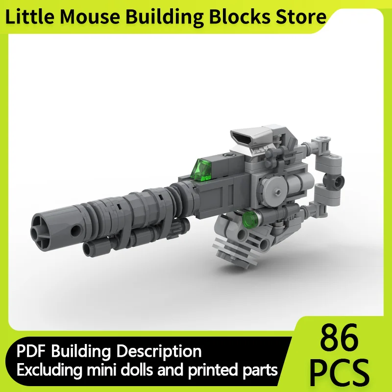 

Popular Movie Model MOC Building Bricks Grenade Launcher Modular Technology Gifts Holiday Assemble Children Toys Suit