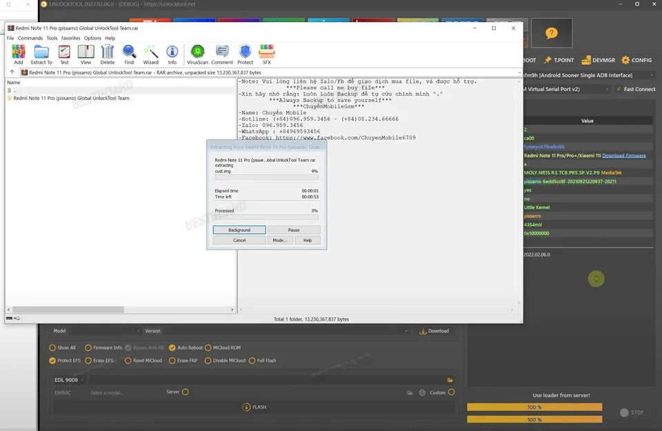 LICENCIA UNLOCKTOOL Nueva/Renovación 90,180,360 Días UNLOCK TOOL Poderosa Herramienta de Reparación para Teléfono Android 3