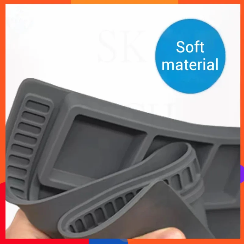 

High-Temperature Resistant Silicone Work Mat with Large Compartments for Phone Pad Tablet PCB Electronics Repair and Maintenance