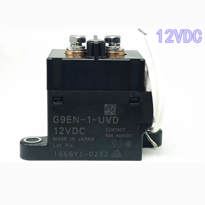 HOT NEW G9EN1UVD G9EN-1-UVD-12VDC DC12V 12V 60A 400VDC new energy high-voltage direct current relay