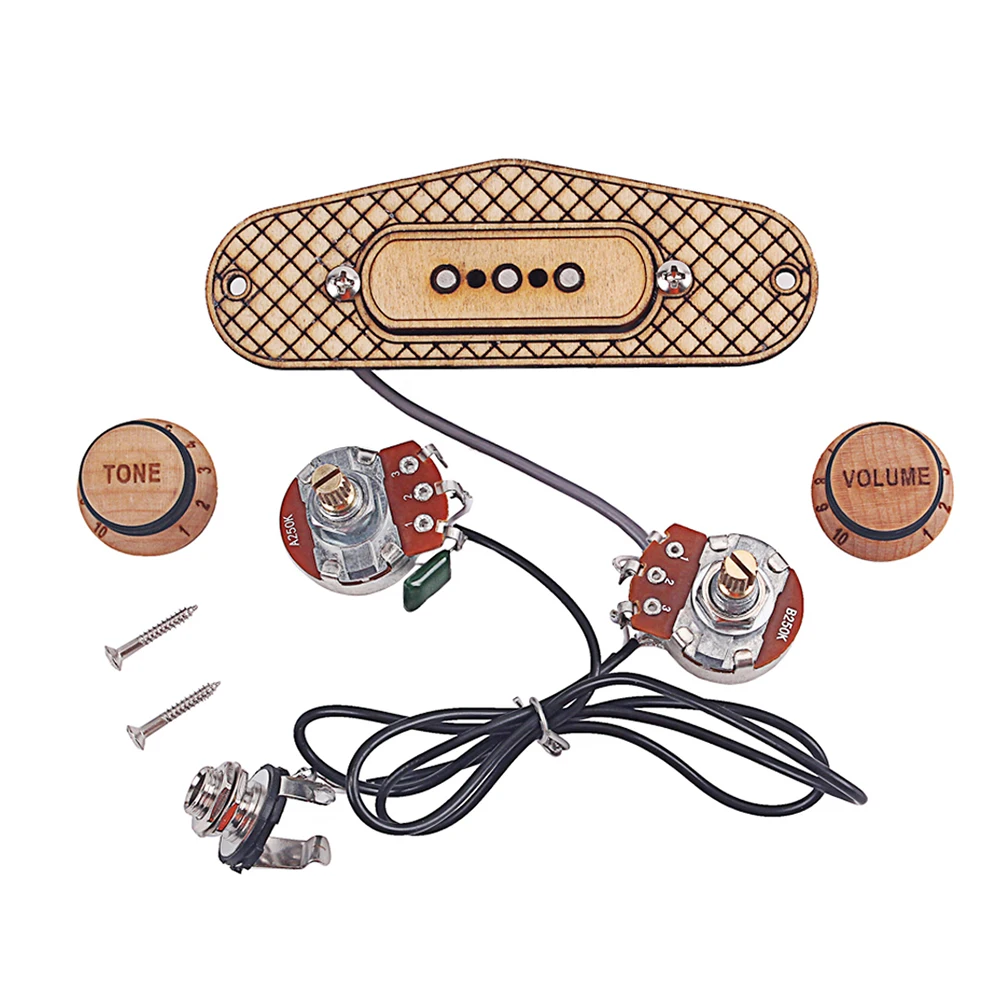 

3 Strings Electric Guitar Pickups Professional Bass Humbucker Bridge Pickup Warm Tone Wax Potted Noise Reduction Durable Music