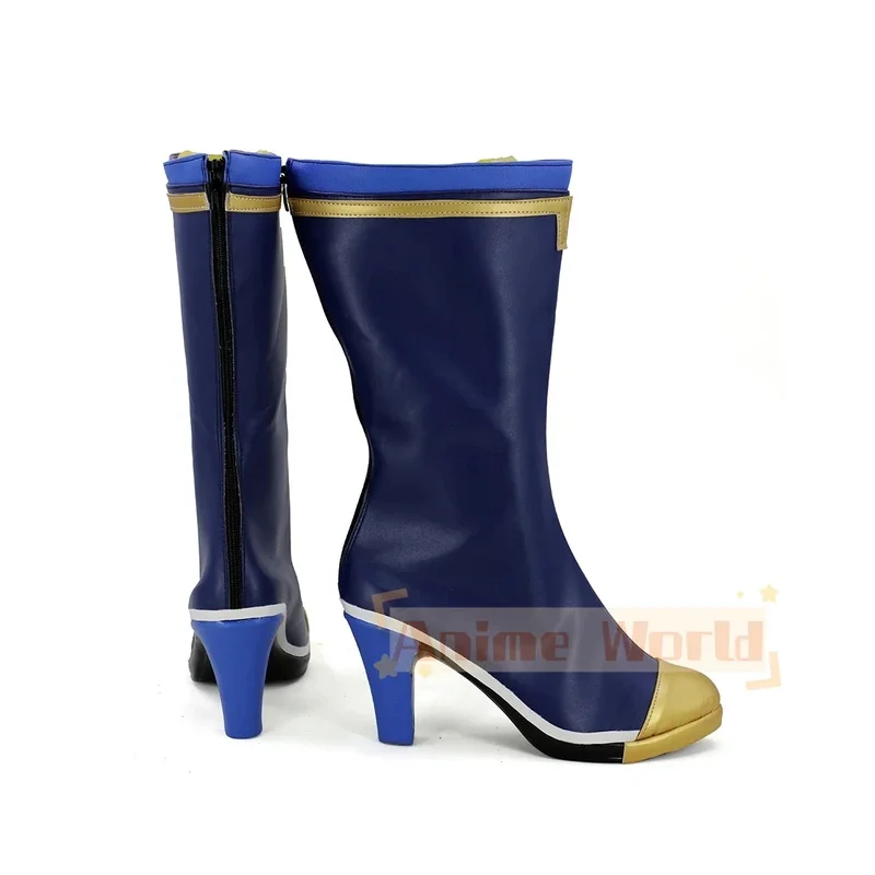 

Сапоги для косплея AAA 2025 BLAZBLUE ES EMBRYO STORAGE, синие туфли на заказ