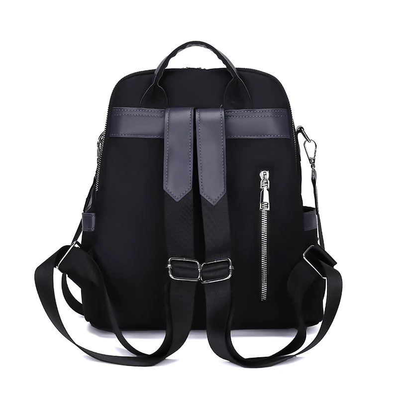 Fashion color blocked leather large capacity women's backpack mochilas mujer backpack women bolsos de mujer bags for women