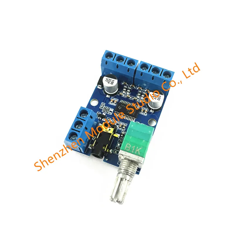 DY-AP3015 DC 8-24V 30W * 2 Class D Dual Channel High Power Stereo Digital Amplifier Board with Adjustable Volume Potentiometer