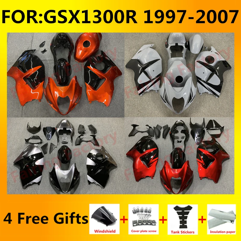 Motorcycle Fairings kit fit for GSXR1300 1997 -2007 1998 2006 2005 2004 2002 GSX1300R GSXR 1300 full Fairing bodywork kits zxmt