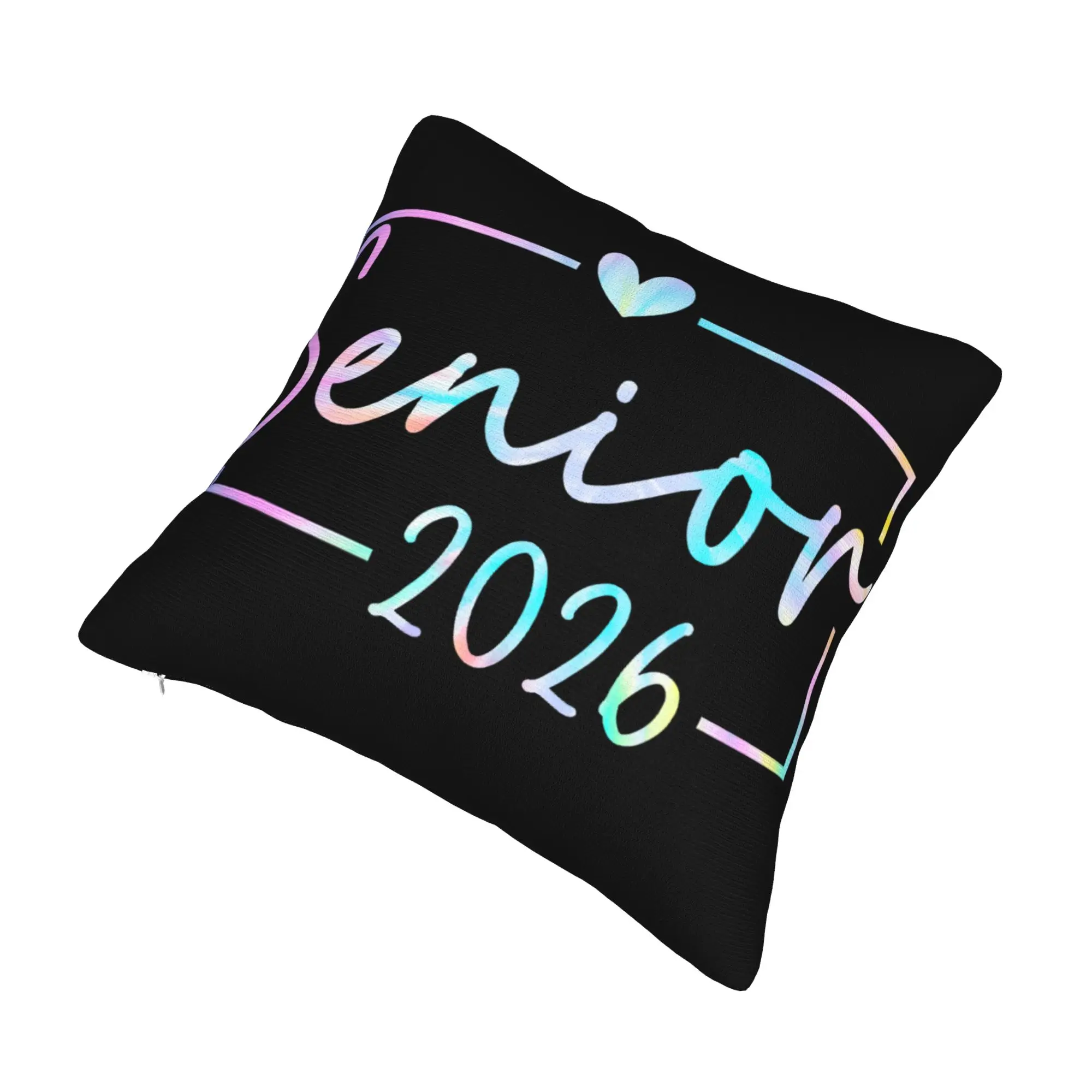 Decorative Pillow Cover Class of 2026 Senior Graduation Merch Home  Pillow Case Cover Zipper Multi Size