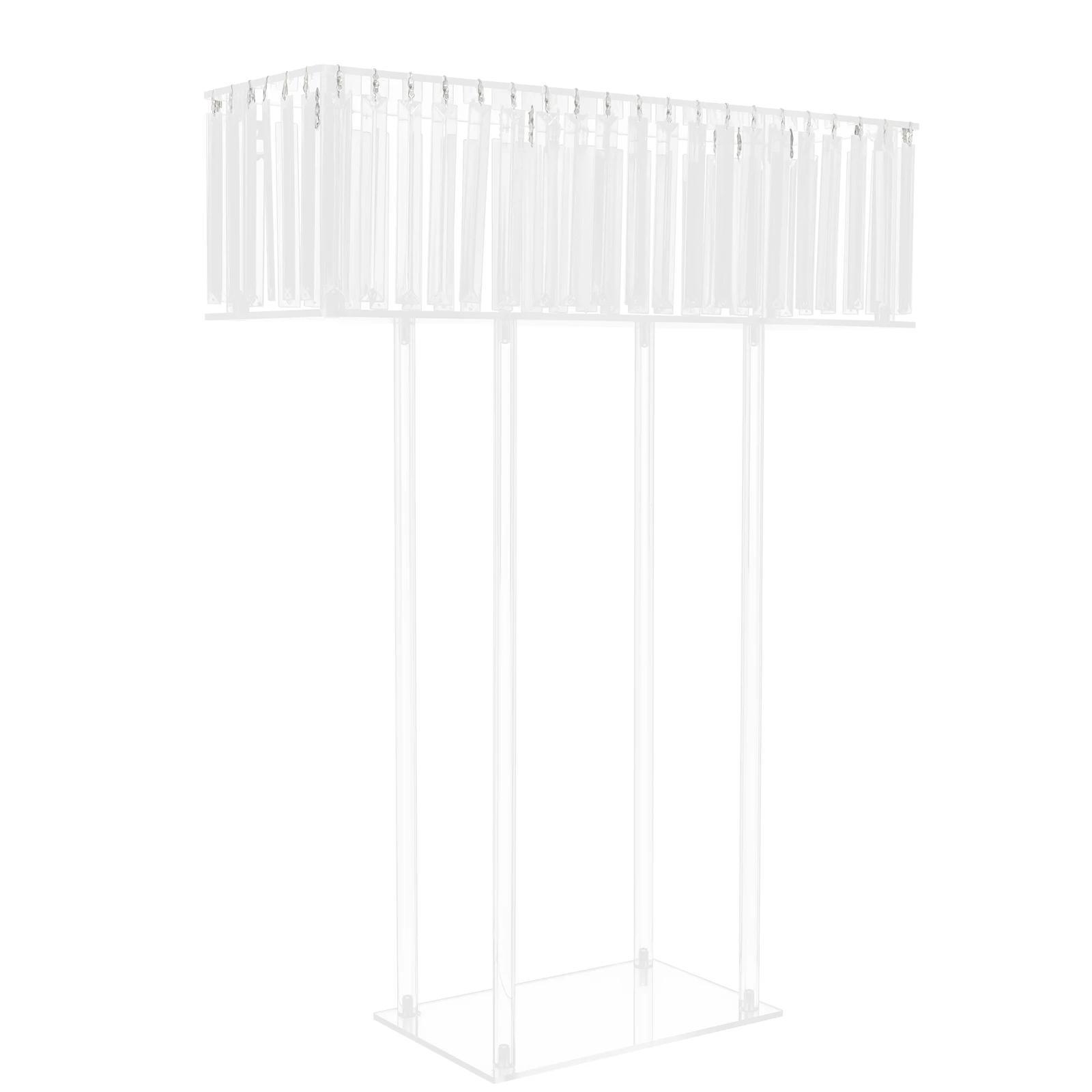 Acrylic Flower Stand Wedding Flowers Display Rack Modern for Wedding Decorations, Parties, Birthdays, Home Decor, Etc