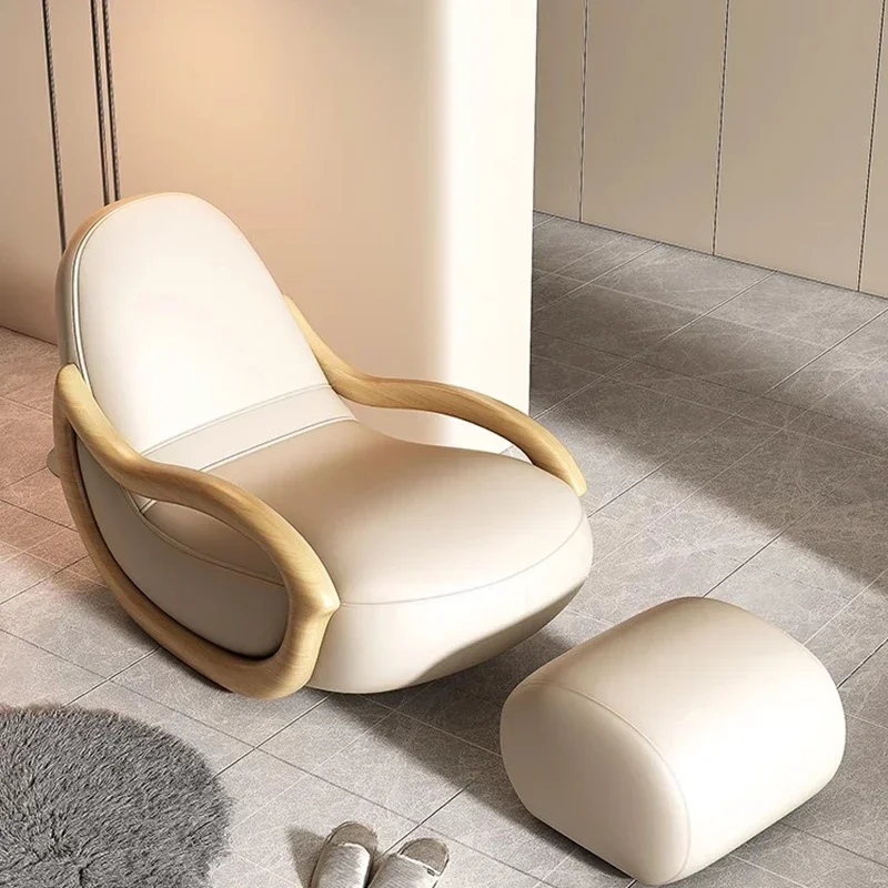 

Comfortable Professional Living Room Chairs Designer Tumbonas Lounge Chairs Rocking Nordic Sofa Poltrona Lounge Suite Furniture