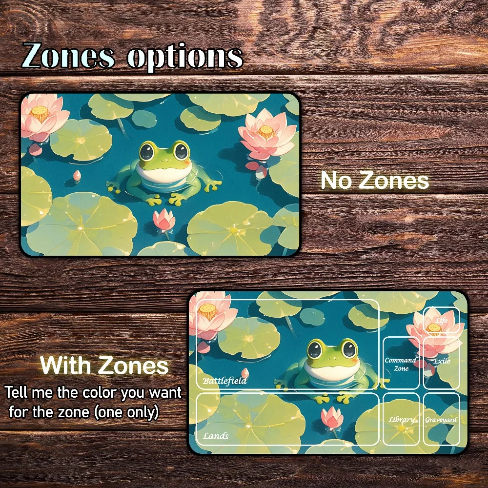 Anime Frog - Playmat for MTG, 24