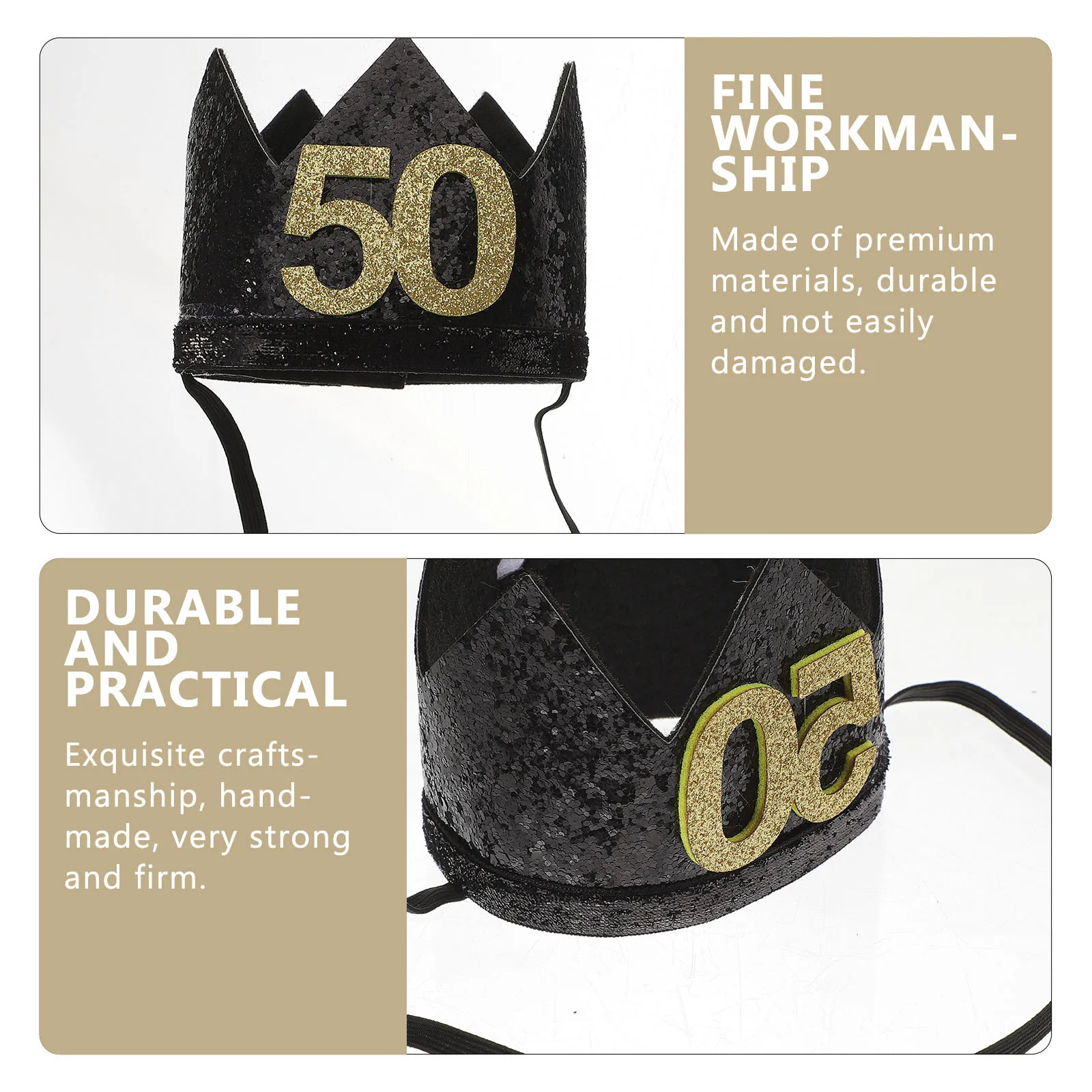 قطعة واحدة من قبعة عيد الميلاد، تاج حفلة رائع لتزيين حفلات أعياد الميلاد، أغطية رأس جميلة، دعائم تصوير للاحتفال الفريد