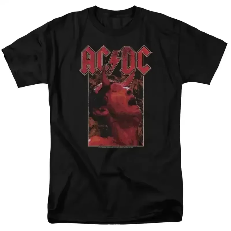 

2024 Classic AC Print T-shirt DC Men Women Cotton Hip Hop Oversized Tshirt Short Sleeve T Shirt Streetwear Top Tee For Fans Gift